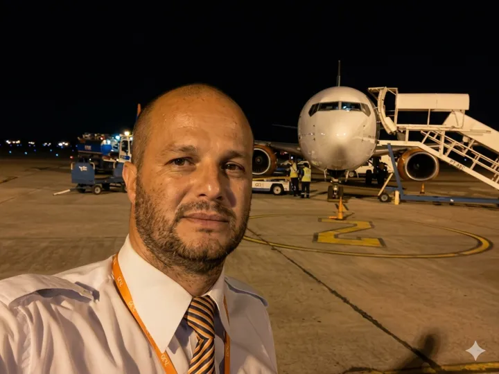 Marcos Tehaux, instructor aeronáutico